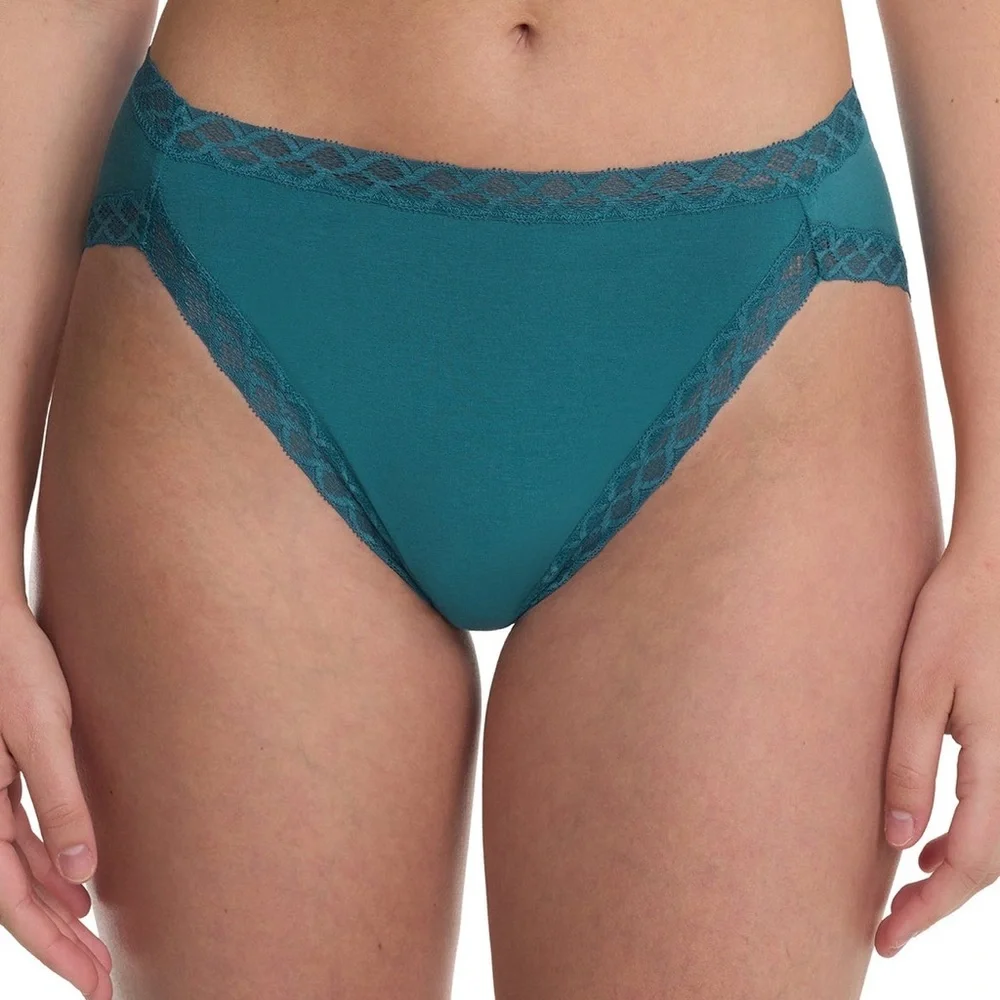 (2) Natori Women's Bliss Cotton French Cut Bikini Briefs. - Picture 5 of 16